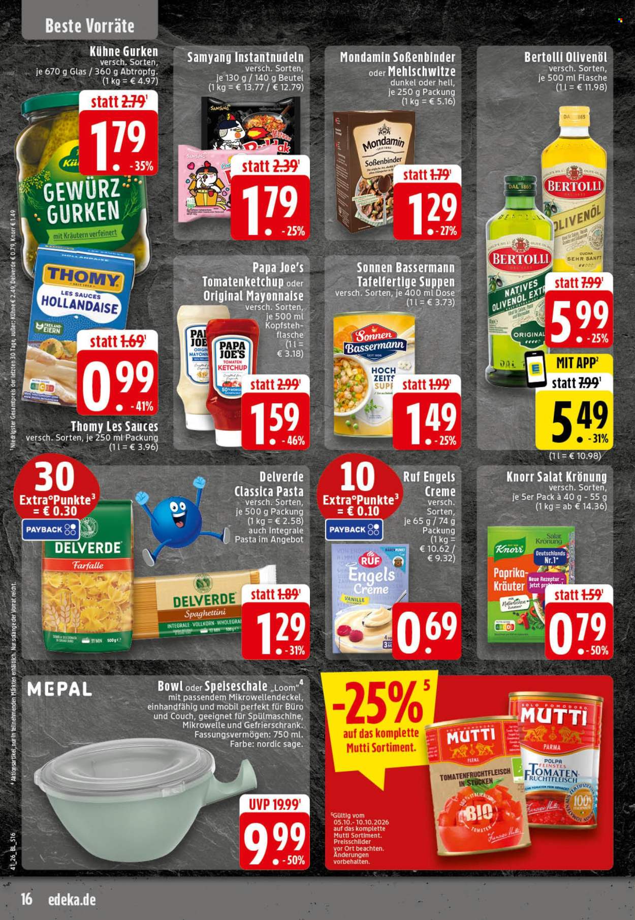 Edeka Prospekte  - 5.10.2026 - 10.10.2026. Seite 16