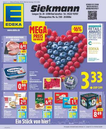 Prospekte Edeka - 5.10.2026 - 10.10.2026.