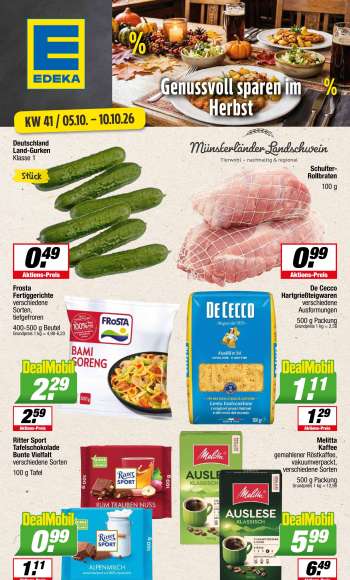 Prospekte Edeka - 5.10.2026 - 10.10.2026.