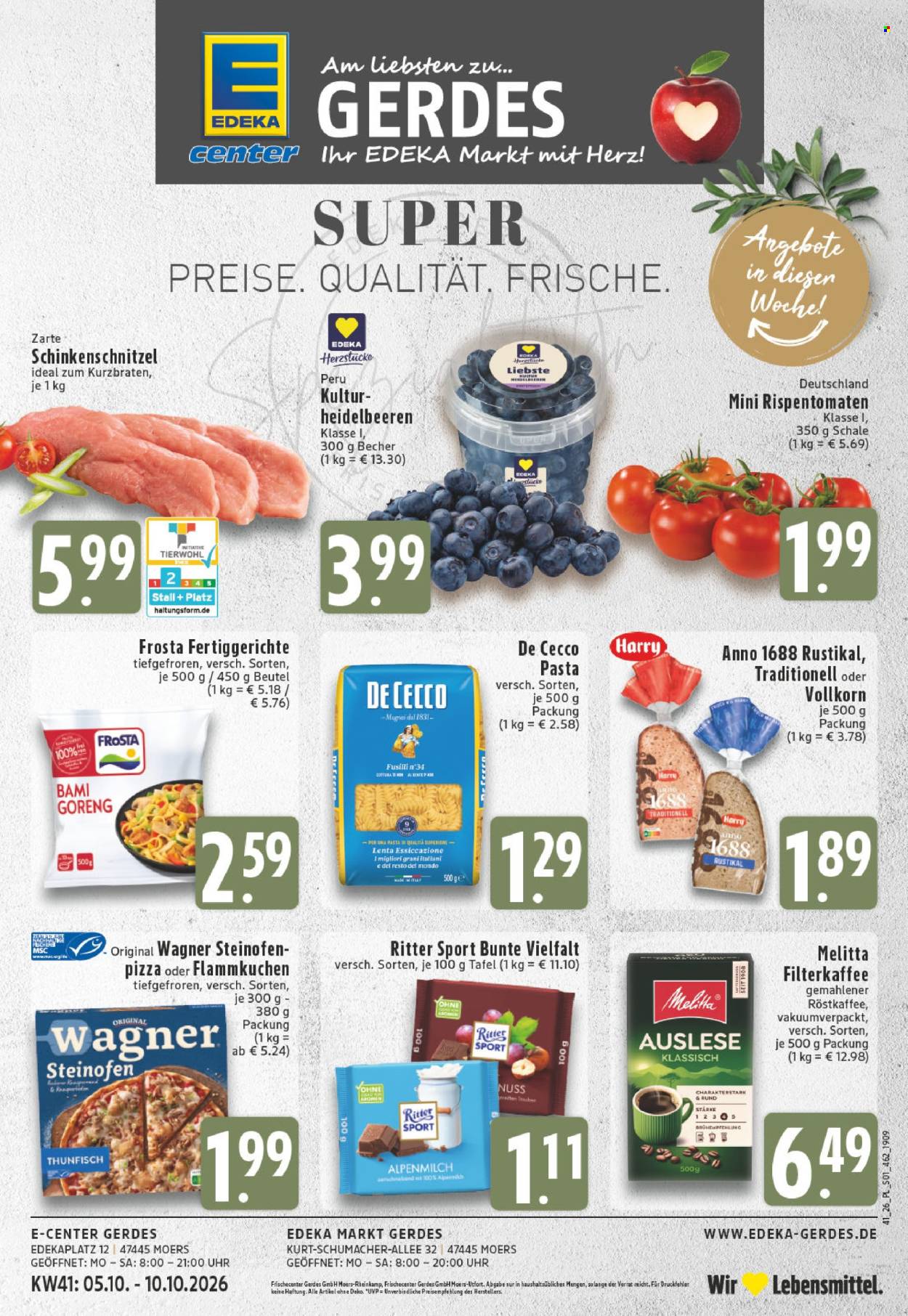 E center Prospekte  - 5.10.2026 - 10.10.2026. Seite 1