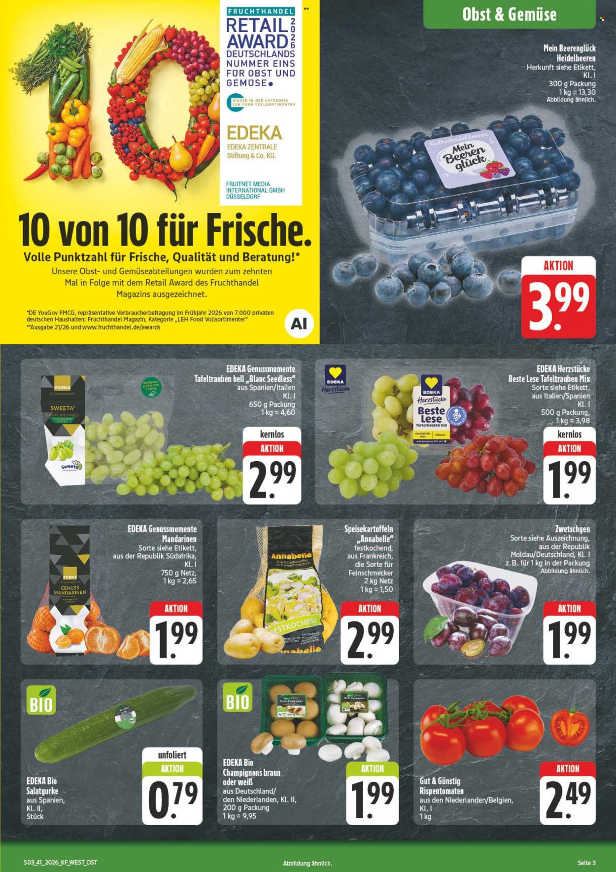 Edeka Prospekte  - 5.10.2026 - 10.10.2026. Seite 3