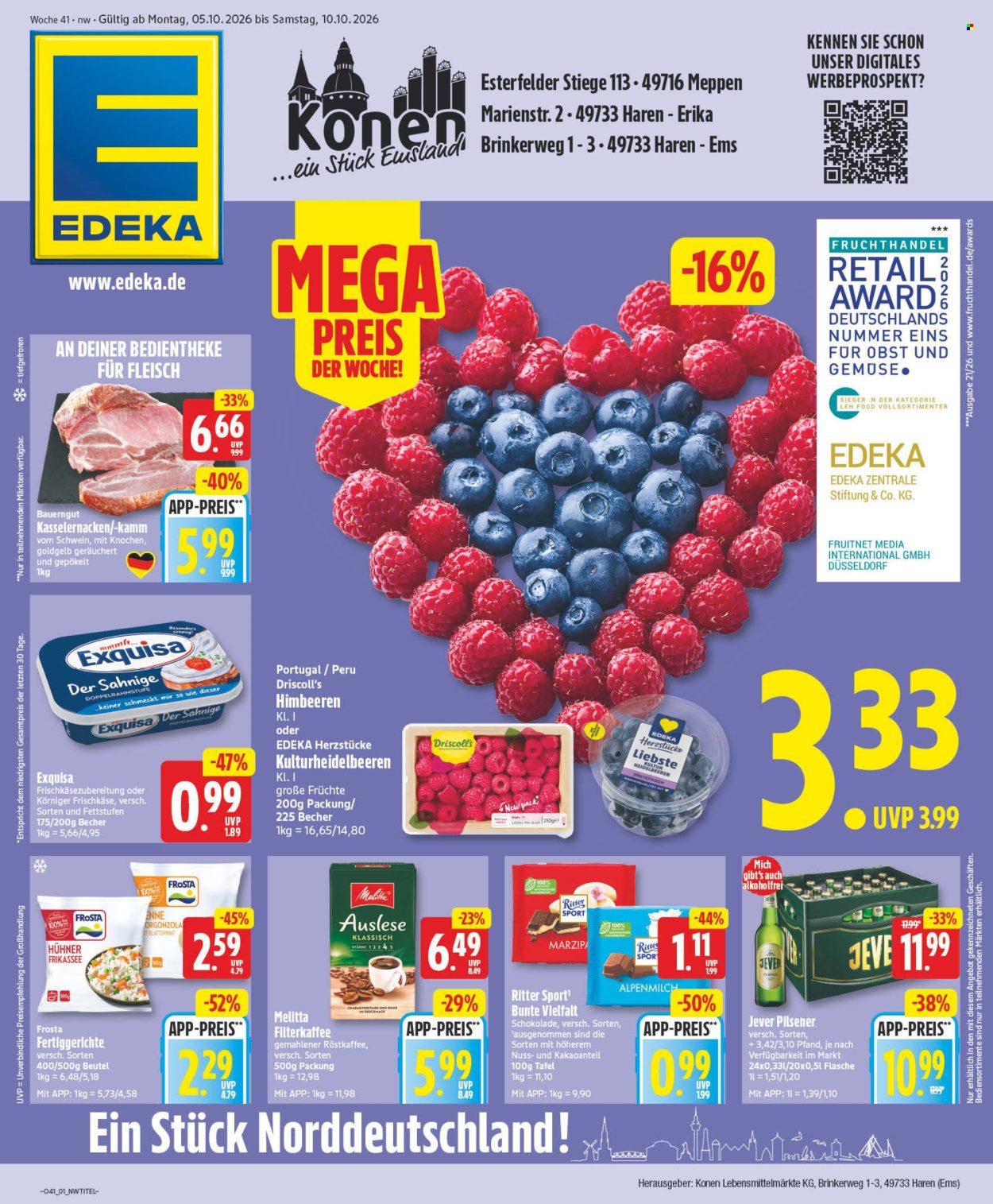 Edeka Prospekte  - 5.10.2026 - 10.10.2026. Seite 3