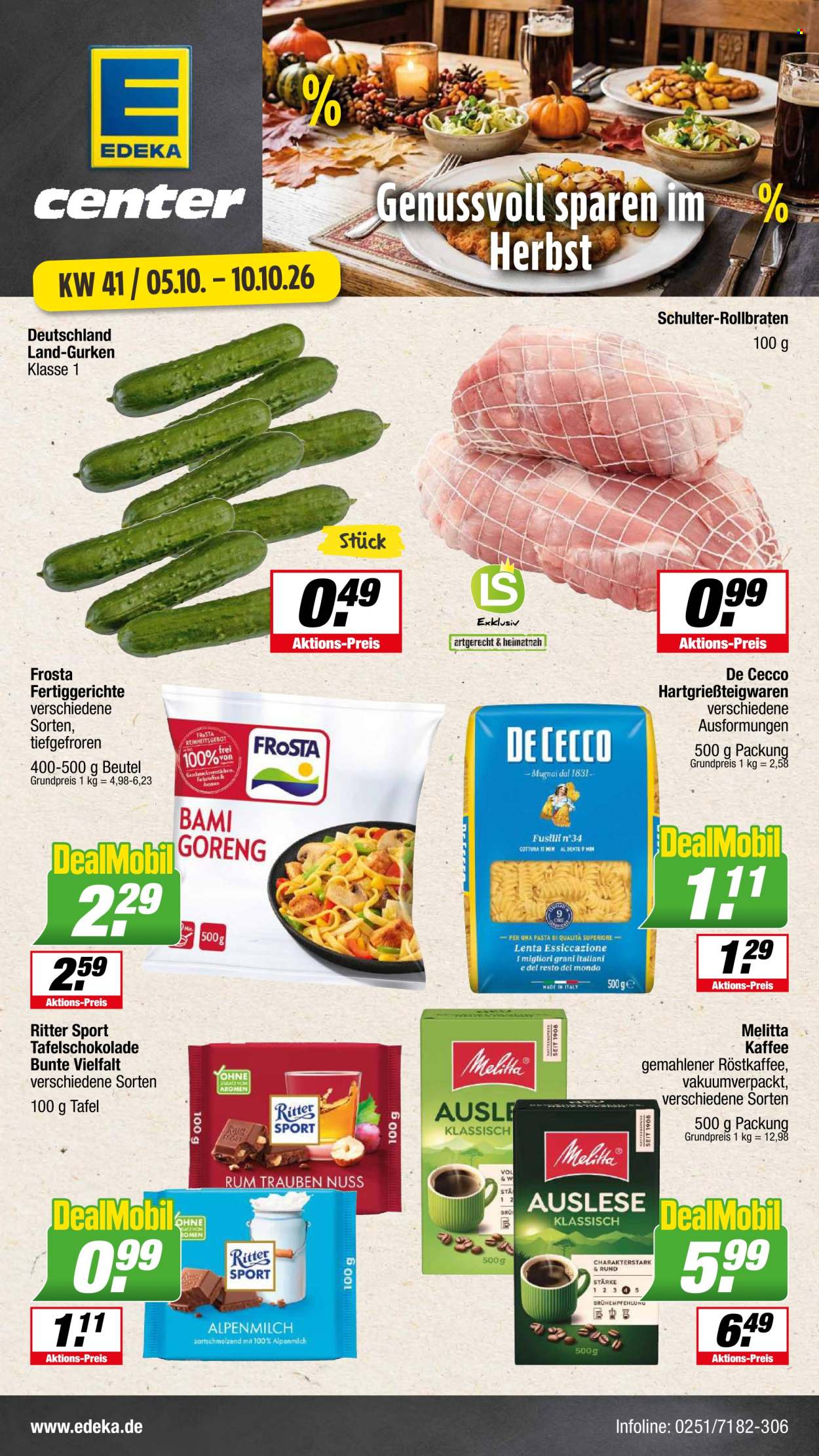 E center Prospekte  - 5.10.2026 - 10.10.2026. Seite 1