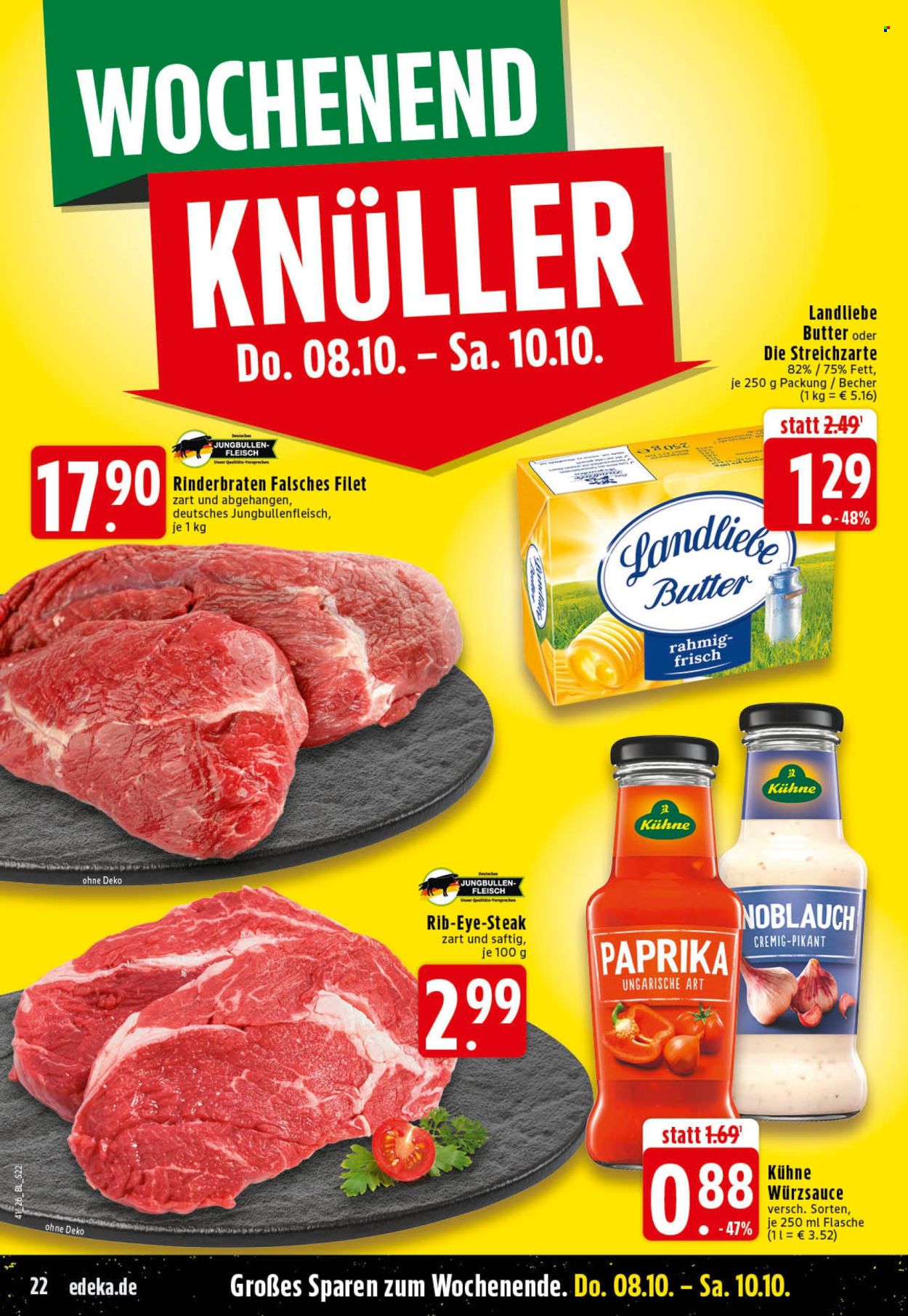 Edeka Prospekte  - 5.10.2026 - 10.10.2026. Seite 22