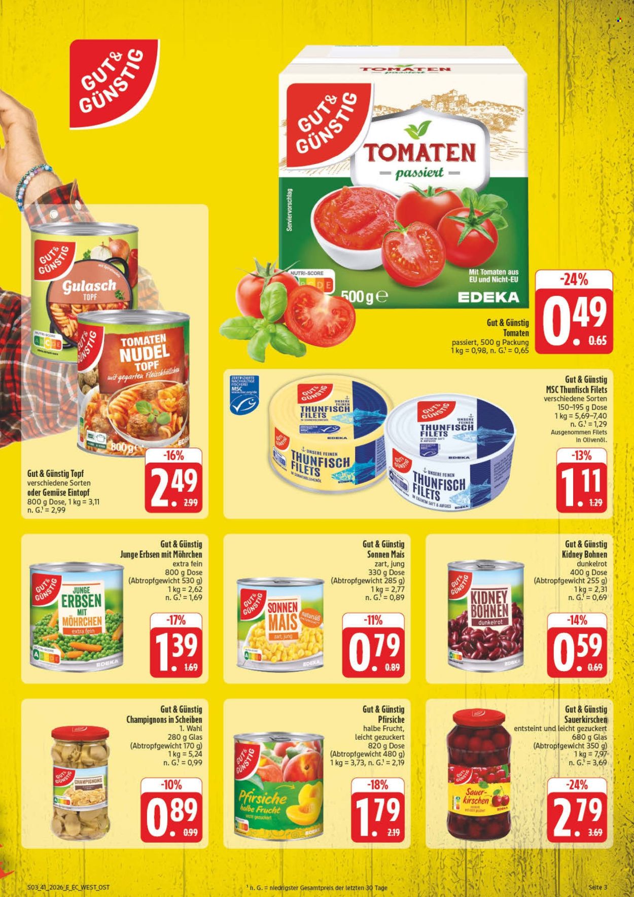 Edeka Prospekte  - 5.10.2026 - 10.10.2026. Seite 3