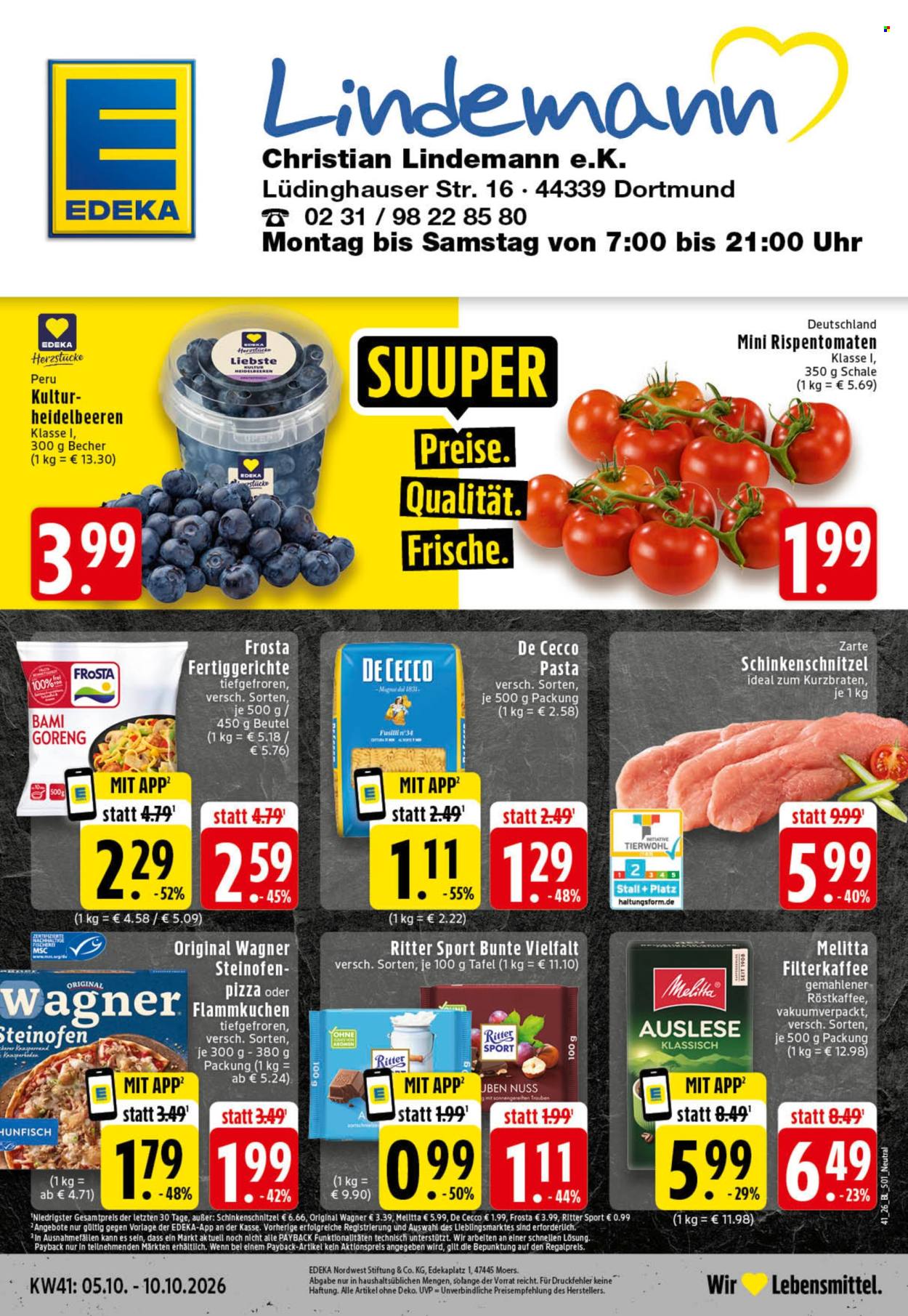 Edeka Prospekte  - 5.10.2026 - 10.10.2026. Seite 1