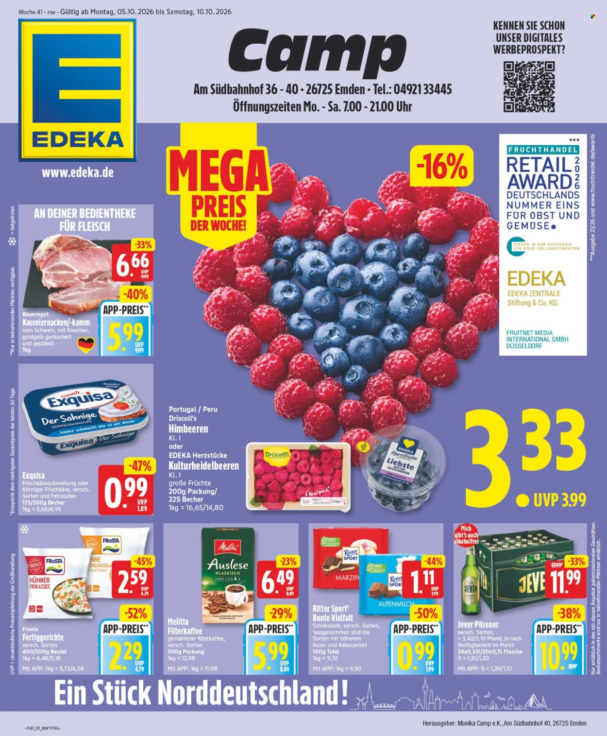 Edeka Prospekte  - 5.10.2026 - 10.10.2026. Seite 3