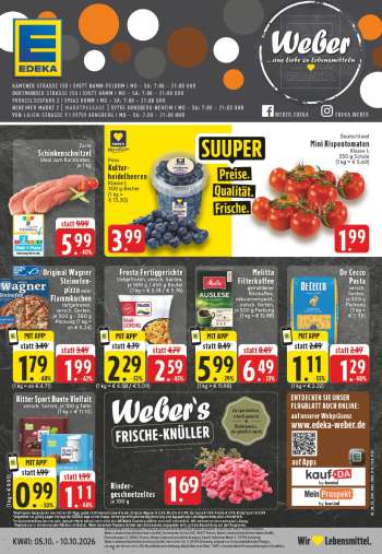 Prospekte Edeka - 5.10.2026 - 10.10.2026.