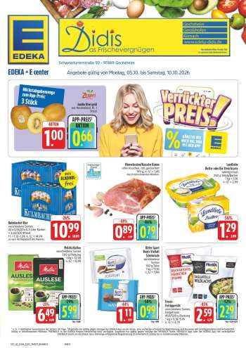 Prospekte Edeka - 5.10.2026 - 10.10.2026.