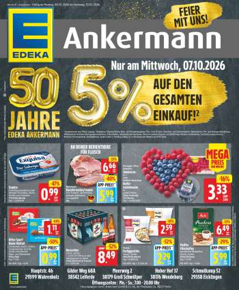 Prospekte Edeka - 5.10.2026 - 10.10.2026.