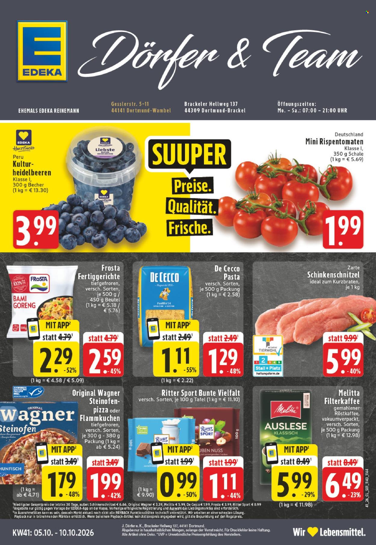 Edeka Prospekte  - 5.10.2026 - 10.10.2026. Seite 1