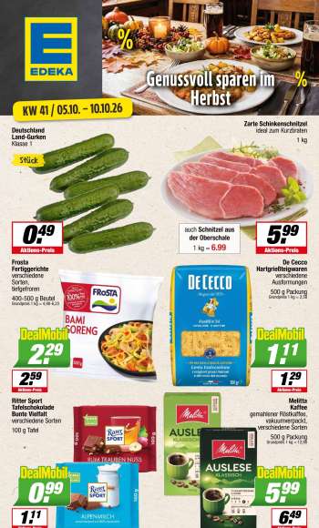 Prospekte Edeka - 5.10.2026 - 10.10.2026.