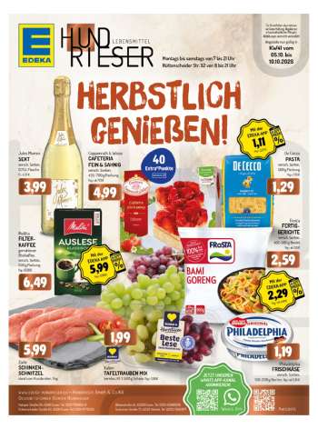 Prospekte Edeka - 5.10.2026 - 10.10.2026.