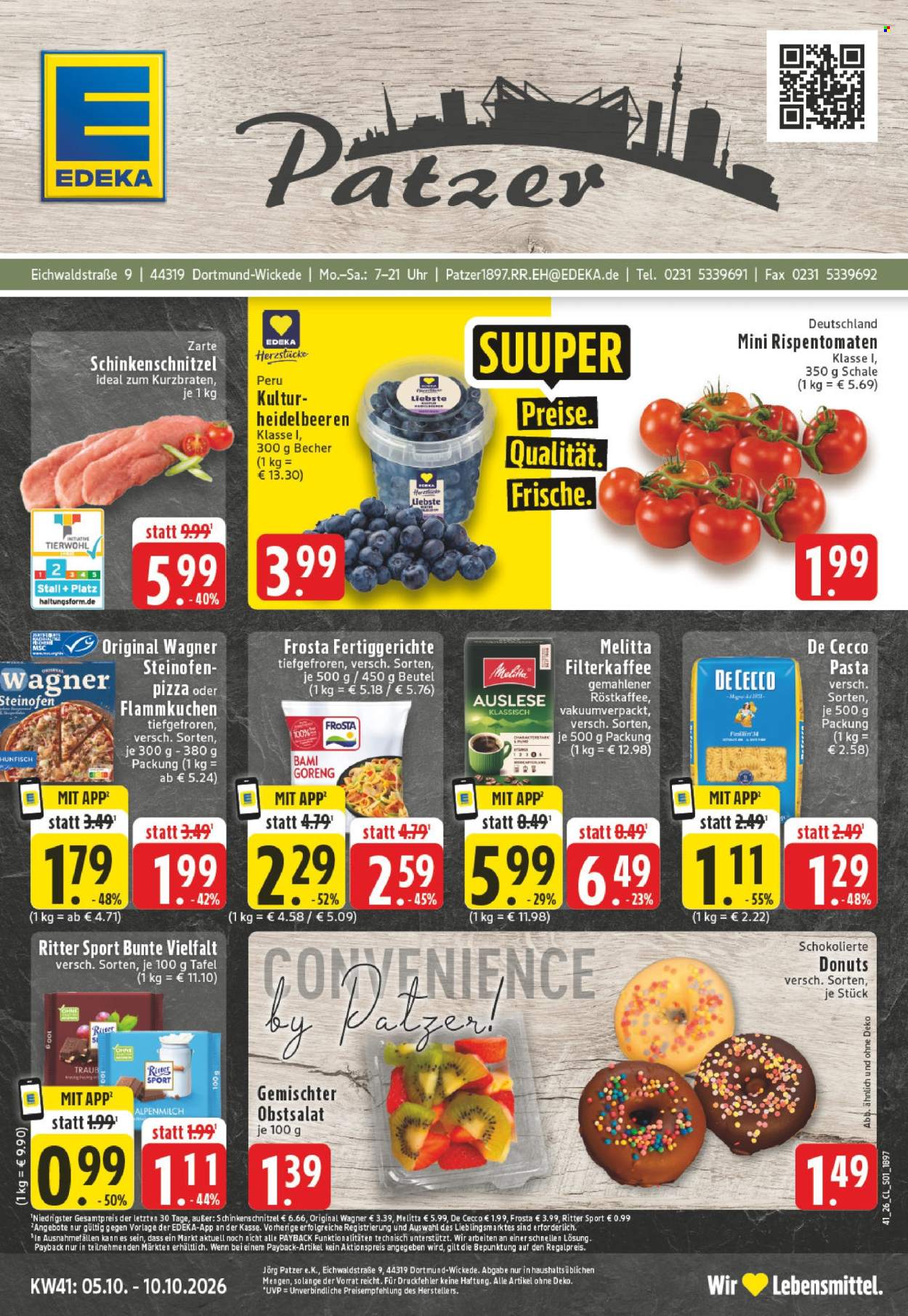 Edeka Prospekte  - 5.10.2026 - 10.10.2026. Seite 1