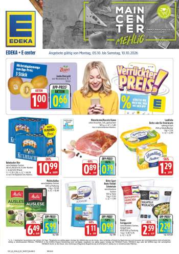 Prospekte E center - 5.10.2026 - 10.10.2026.