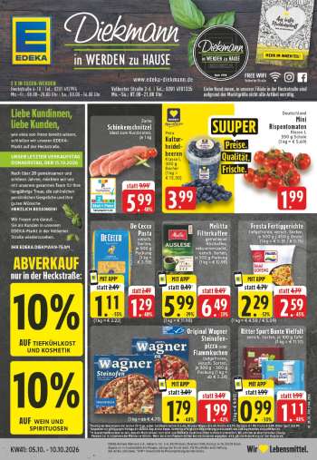 Prospekte Edeka - 5.10.2026 - 10.10.2026.