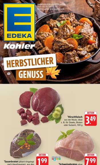 Prospekte Edeka - 5.10.2026 - 10.10.2026.