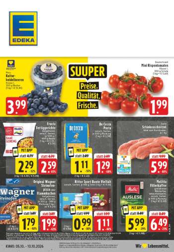 Prospekte Edeka - 5.10.2026 - 10.10.2026.