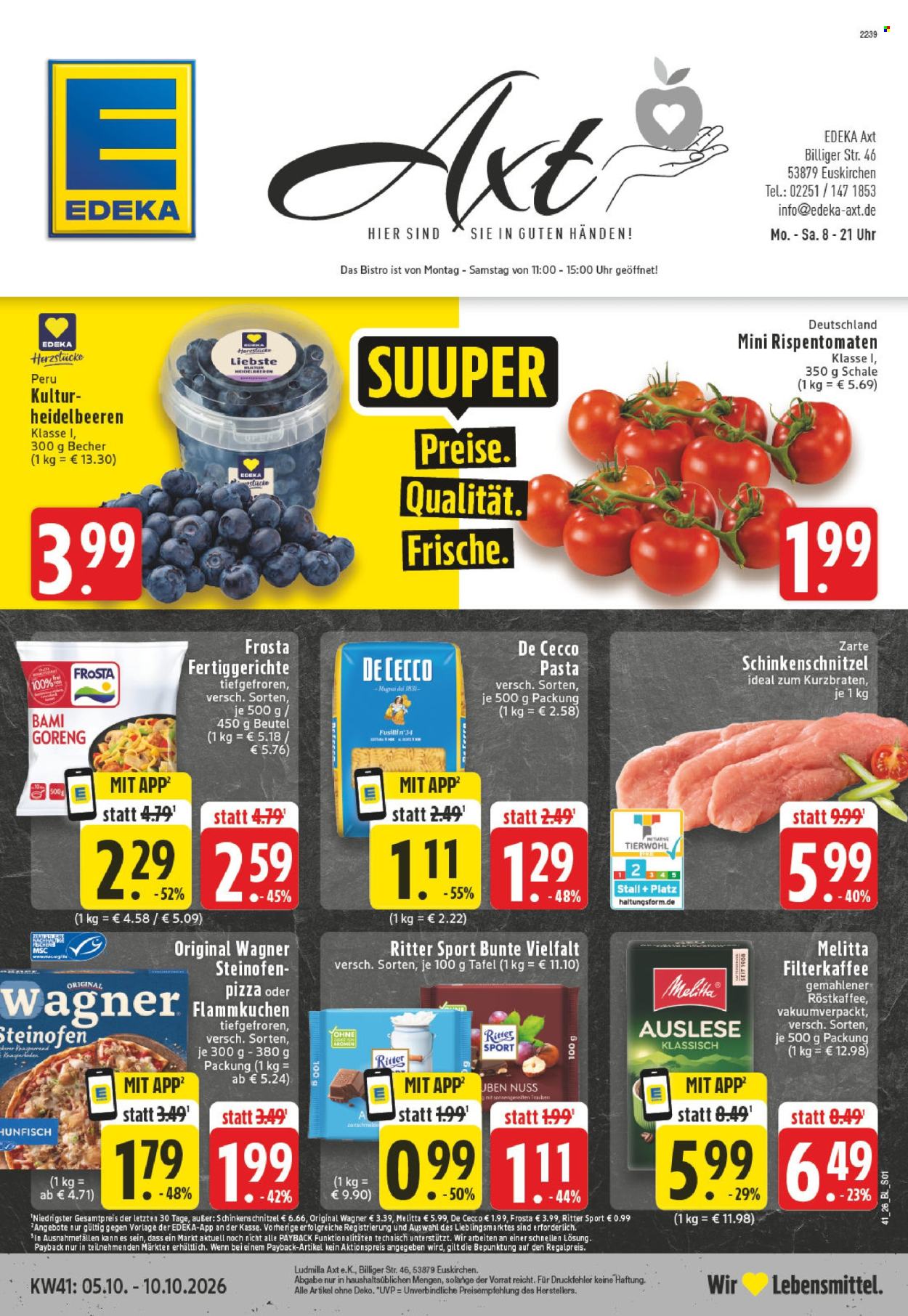 Edeka Prospekte  - 5.10.2026 - 10.10.2026. Seite 1