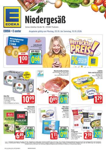 Prospekte Edeka - 5.10.2026 - 10.10.2026.