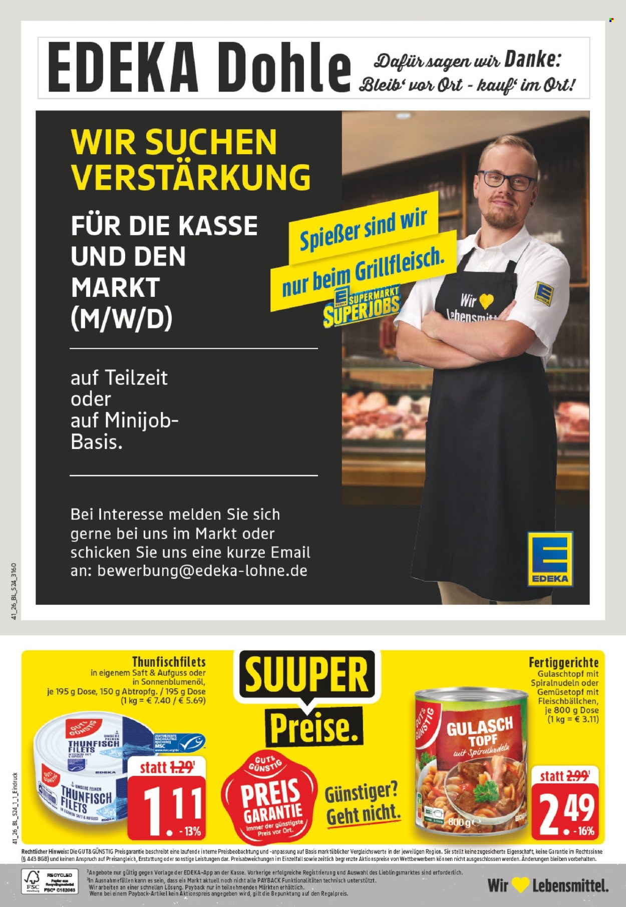 Edeka Prospekte  - 5.10.2026 - 10.10.2026. Seite 26