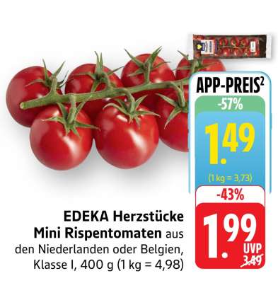 EDEKA Herzstücke Mini Rispentomaten