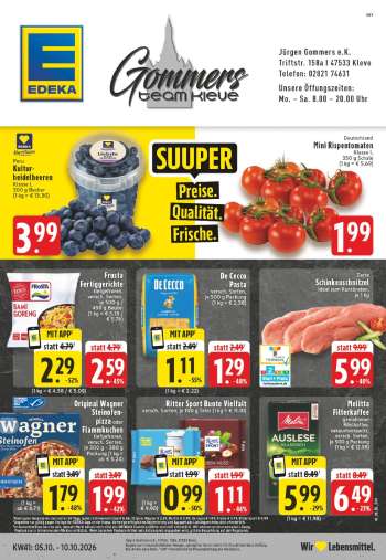 Prospekte Edeka - 5.10.2026 - 10.10.2026.