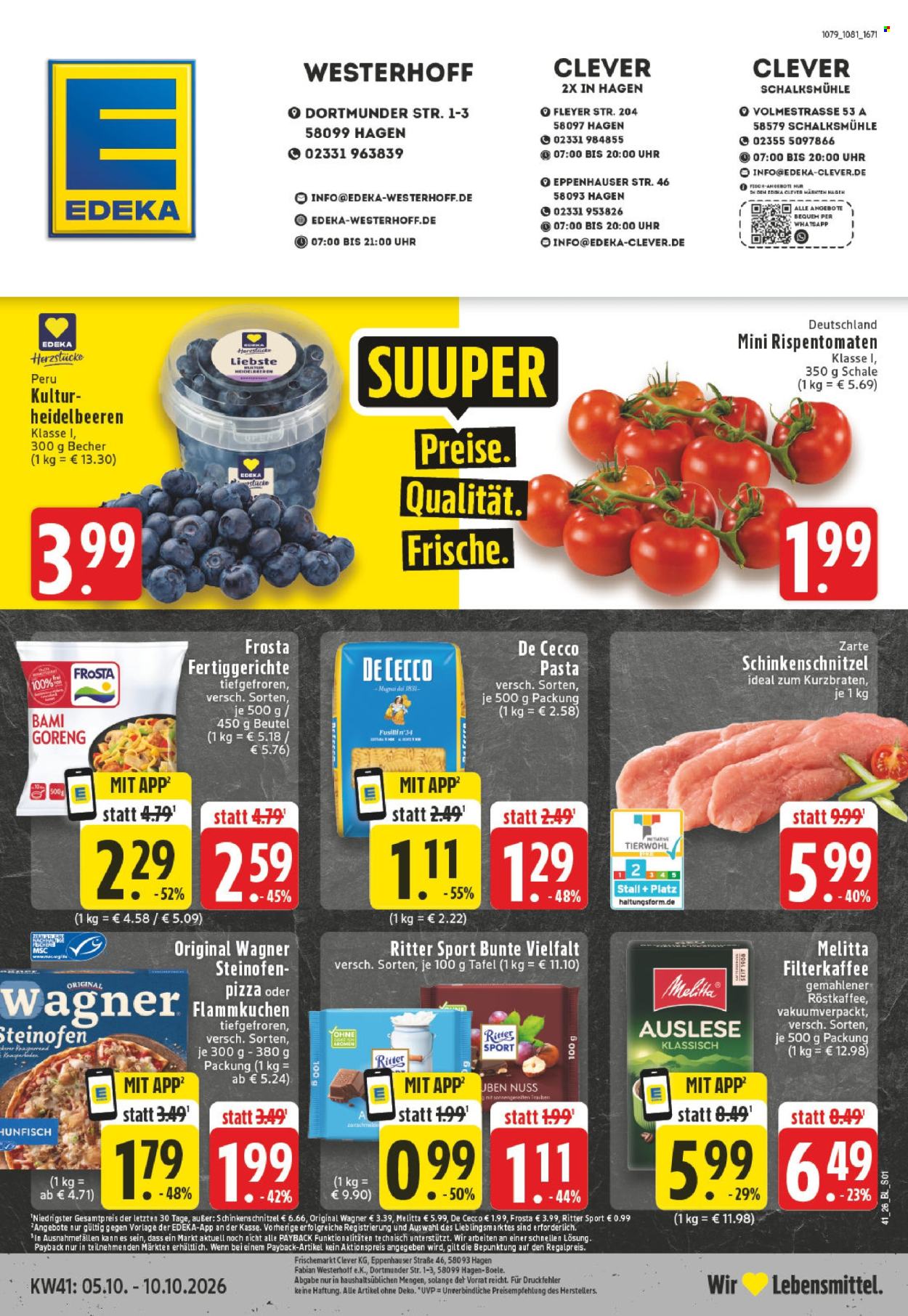 Edeka Prospekte  - 5.10.2026 - 10.10.2026. Seite 1