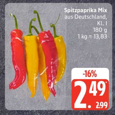 Spitzpaprika Mix