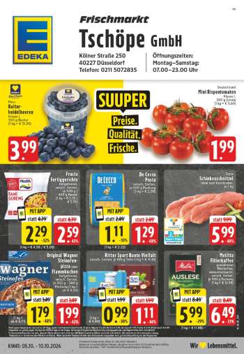 Prospekte Edeka - 5.10.2026 - 10.10.2026.