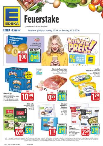 Prospekte Edeka - 5.10.2026 - 10.10.2026.