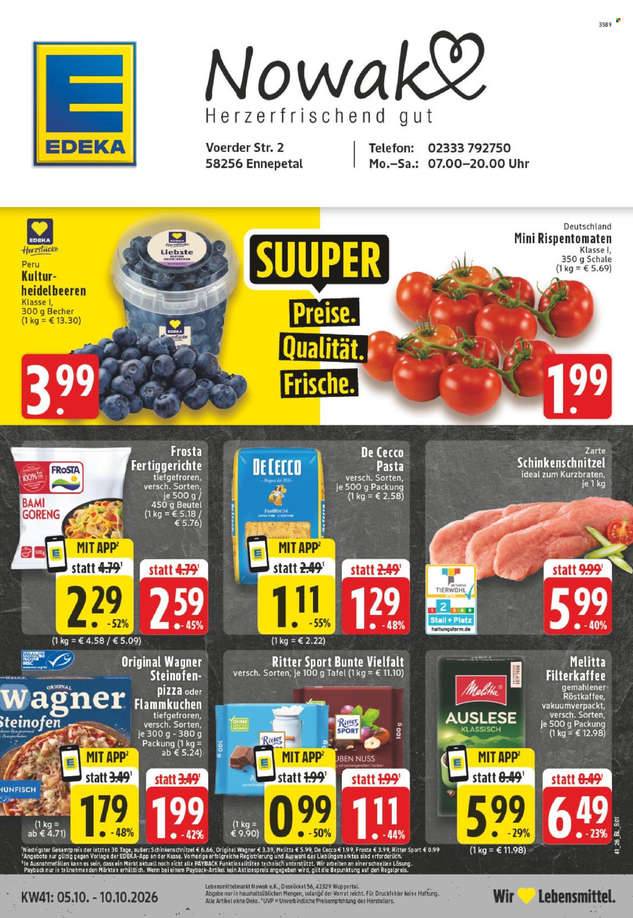Edeka Prospekte  - 5.10.2026 - 10.10.2026. Seite 1