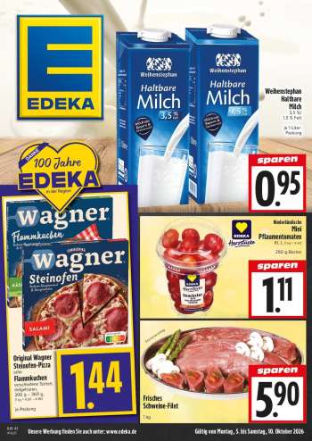 Prospekte Edeka - 5.10.2026 - 10.10.2026.