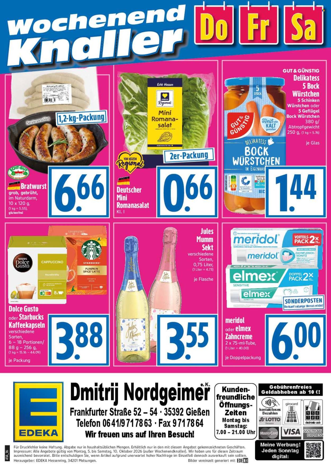 Edeka Prospekte  - 5.10.2026 - 10.10.2026. Seite 16