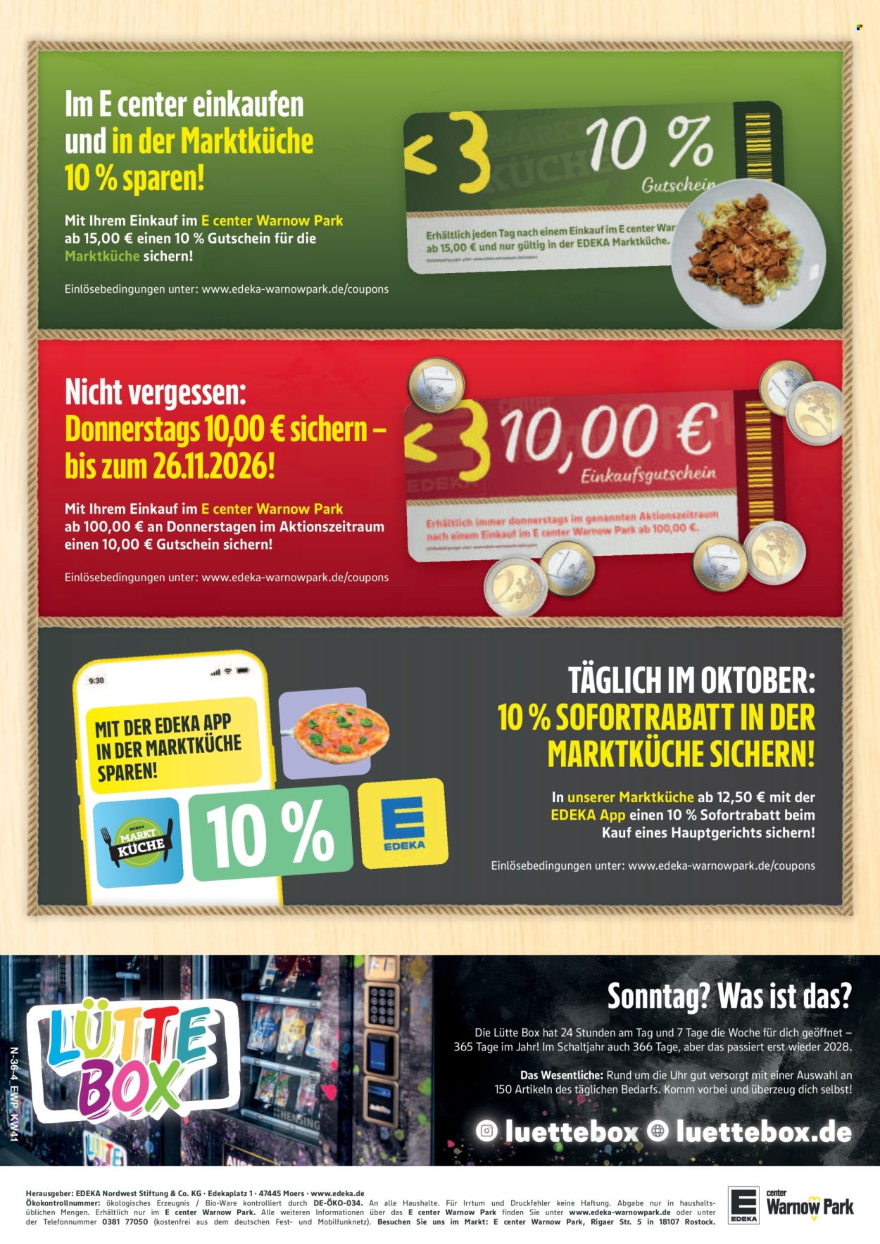 E center Prospekte  - 5.10.2026 - 10.10.2026. Seite 36