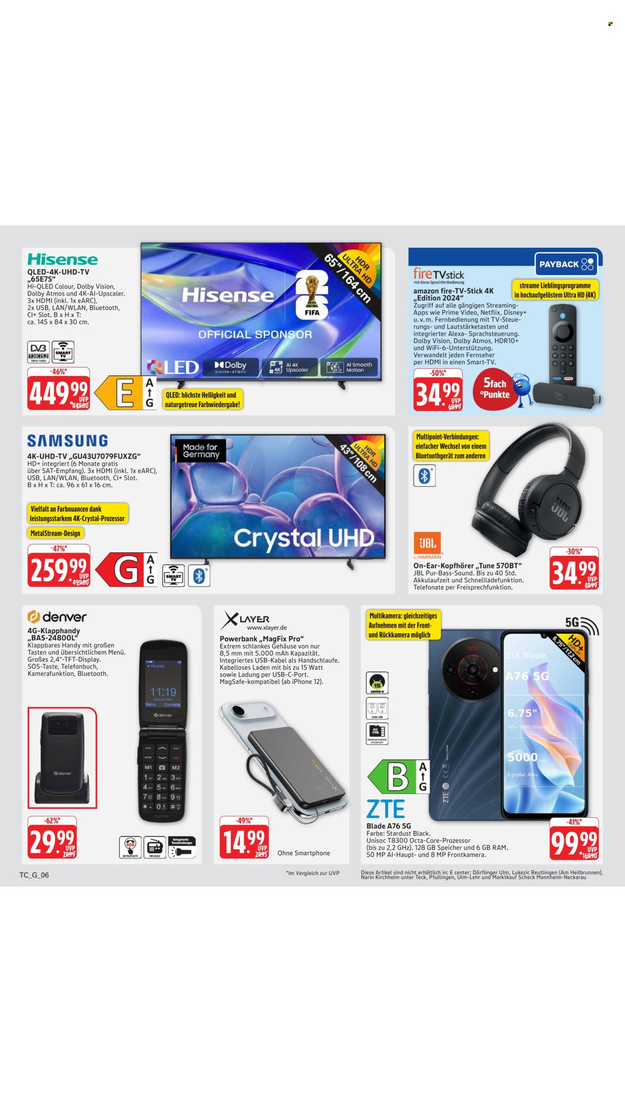 E center Prospekte  - 5.10.2026 - 10.10.2026. Seite 63