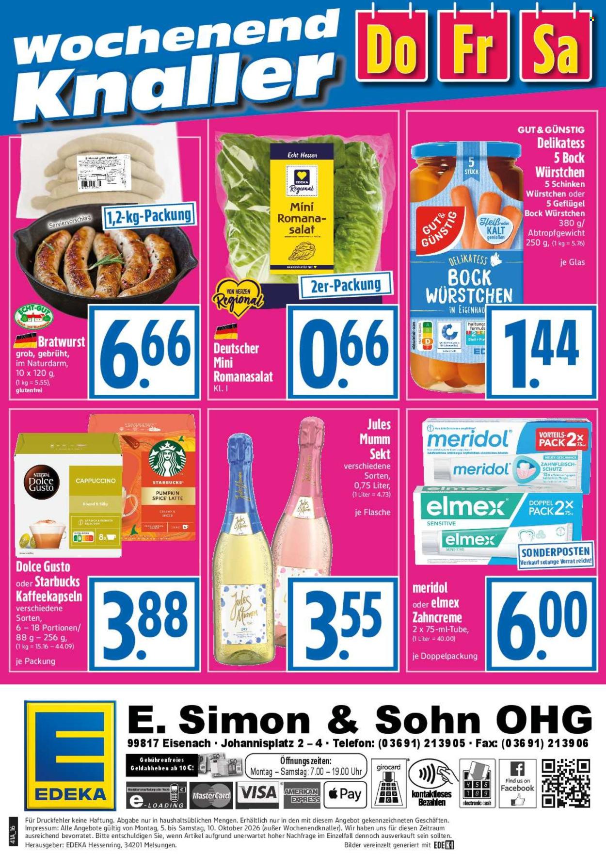 Edeka Prospekte  - 5.10.2026 - 10.10.2026. Seite 16