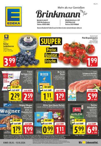 Prospekte Edeka - 5.10.2026 - 10.10.2026.