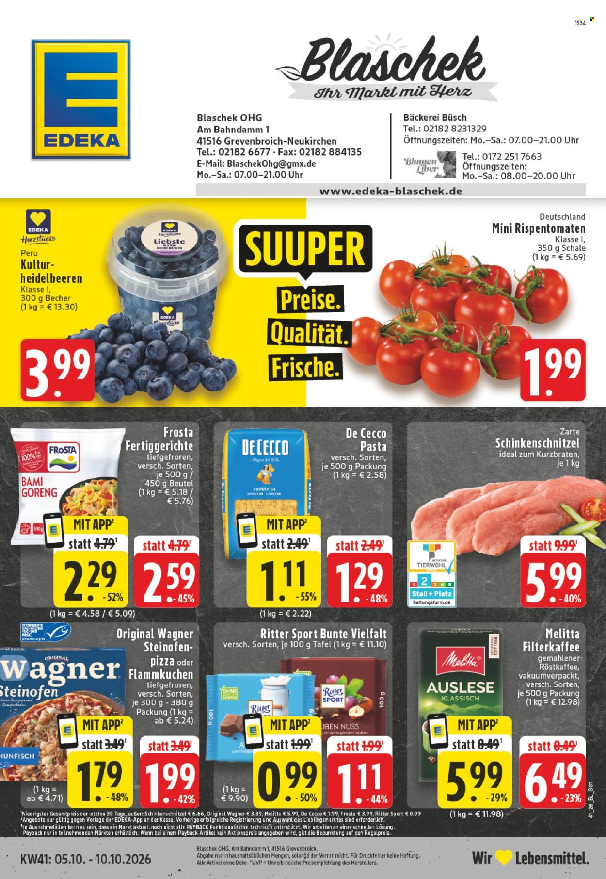 Edeka Prospekte  - 5.10.2026 - 10.10.2026. Seite 1