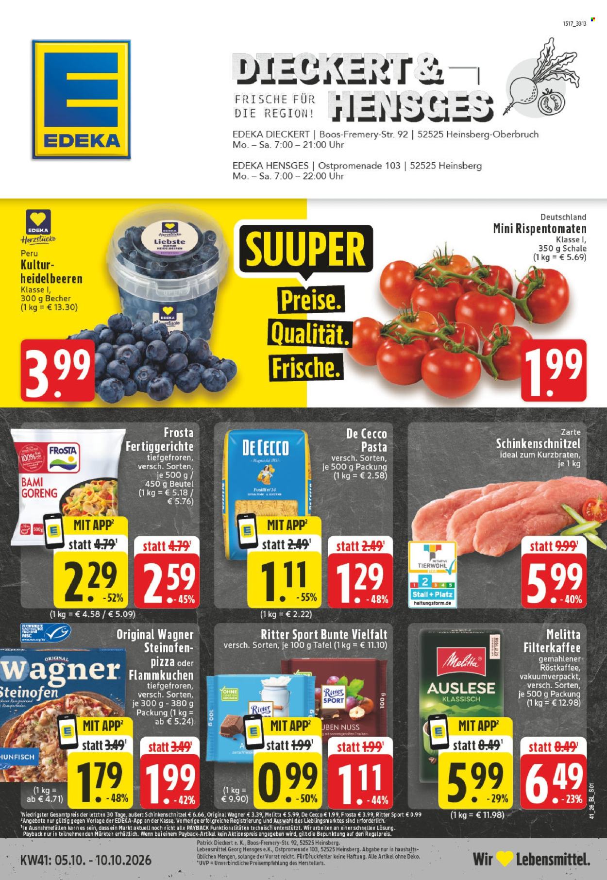 Edeka Prospekte  - 5.10.2026 - 10.10.2026. Seite 1