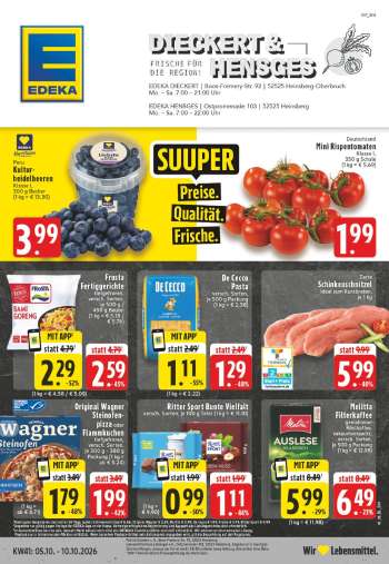 Prospekte Edeka - 5.10.2026 - 10.10.2026.