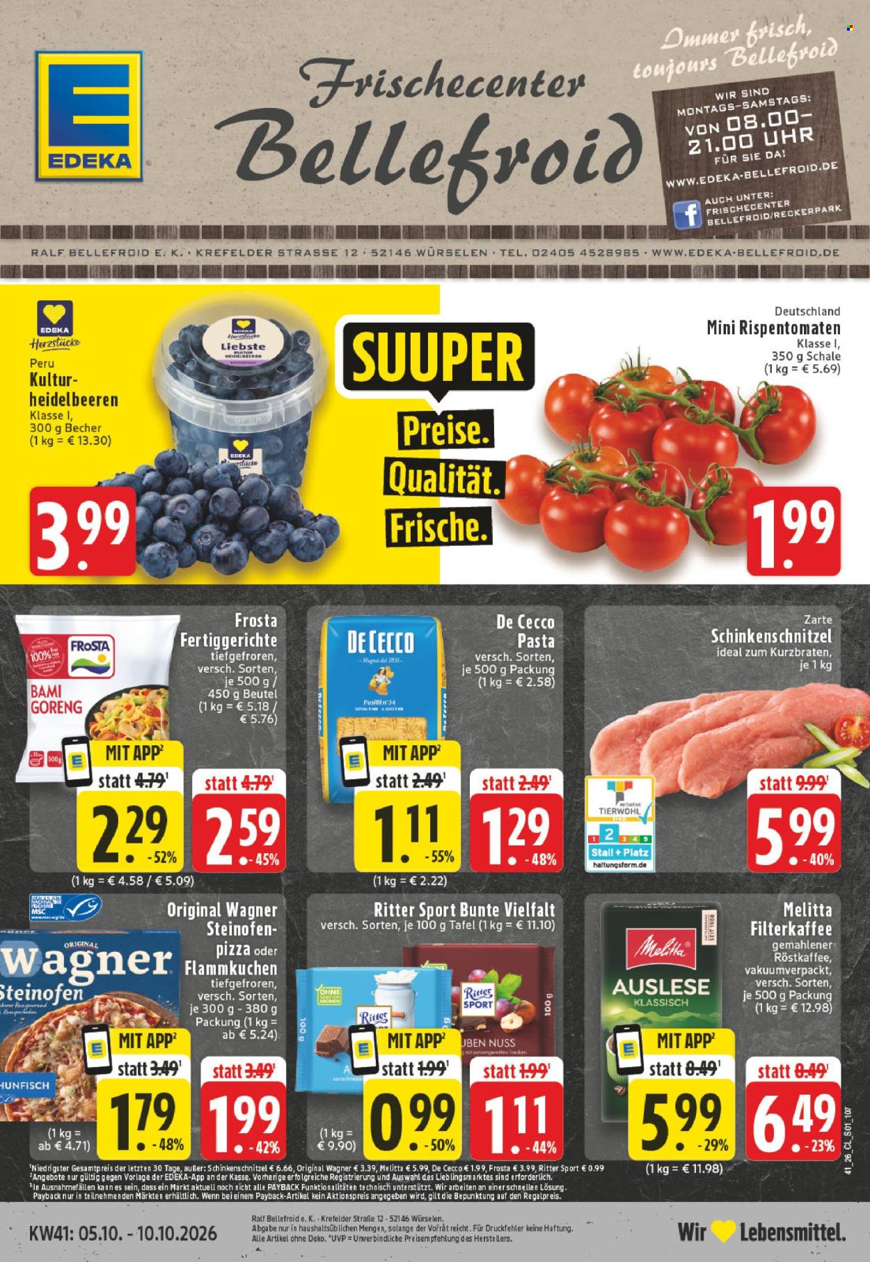 Edeka Prospekte  - 5.10.2026 - 10.10.2026. Seite 1