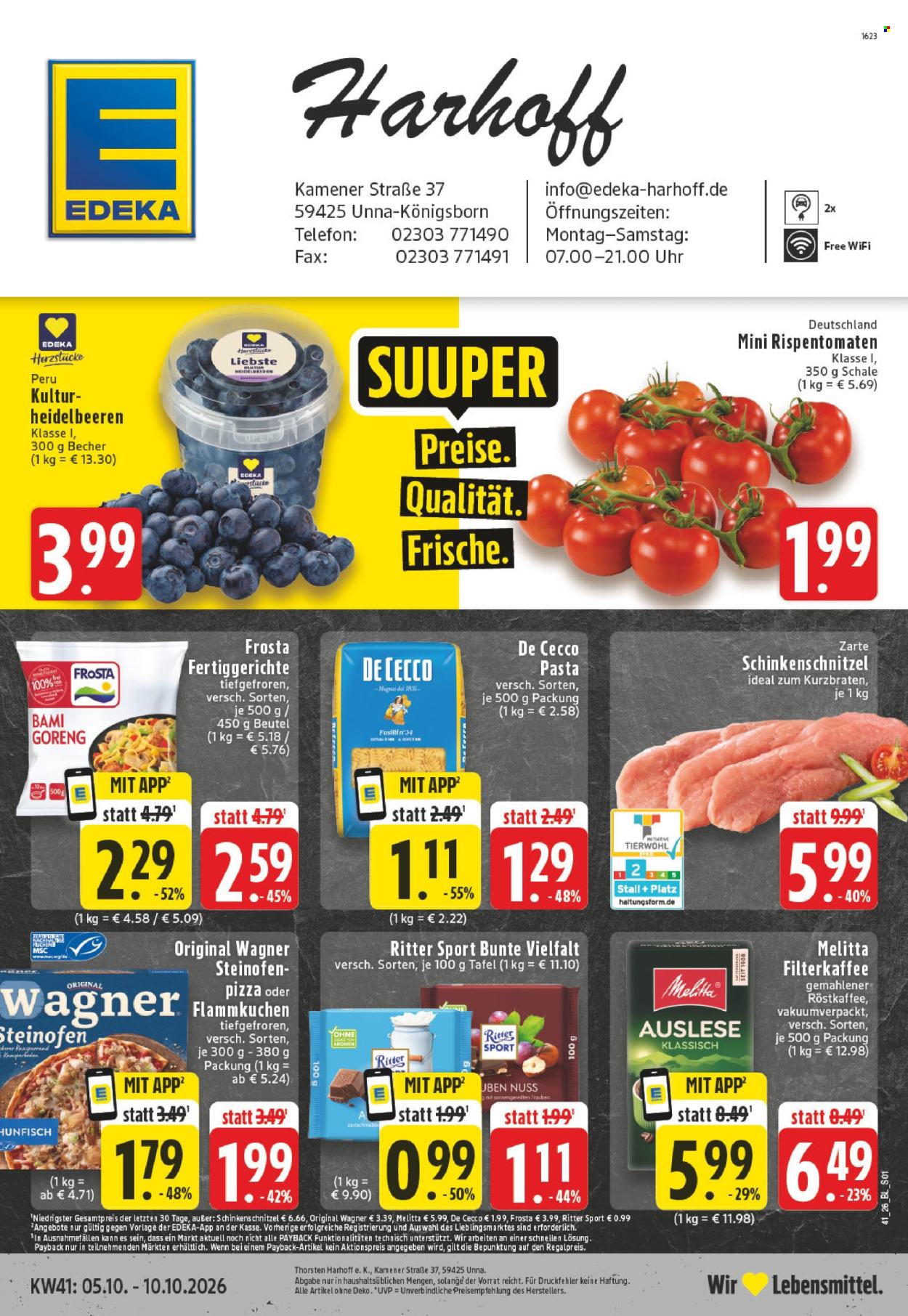 Edeka Prospekte  - 5.10.2026 - 10.10.2026. Seite 1