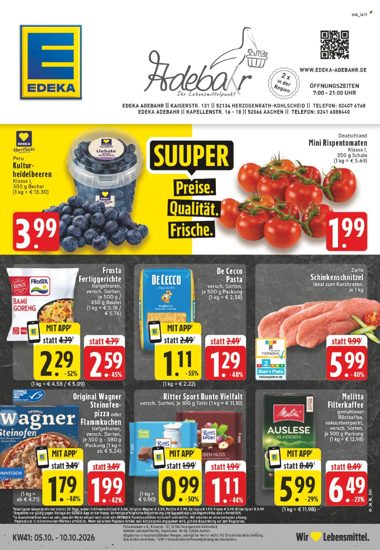 Edeka Prospekte  - 5.10.2026 - 10.10.2026. Seite 1