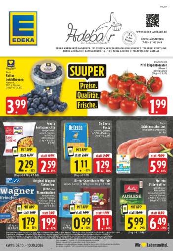Prospekte Edeka - 5.10.2026 - 10.10.2026.