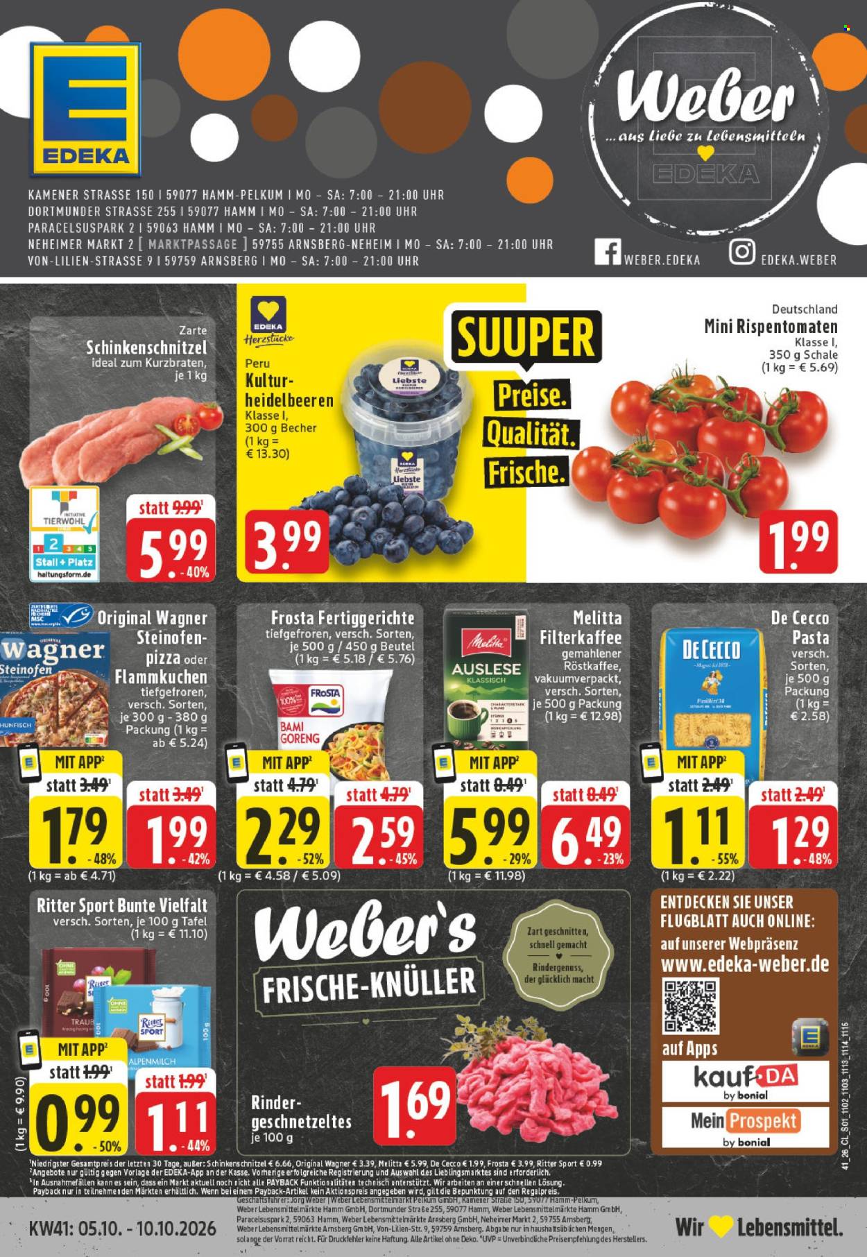 Edeka Prospekte  - 5.10.2026 - 10.10.2026. Seite 1