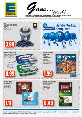Prospekte Edeka - 5.10.2026 - 10.10.2026.