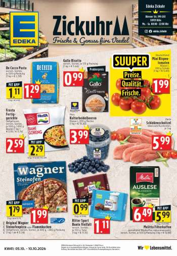 Prospekte Edeka - 5.10.2026 - 10.10.2026.