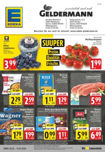 Prospekte Edeka - 5.10.2026 - 10.10.2026.