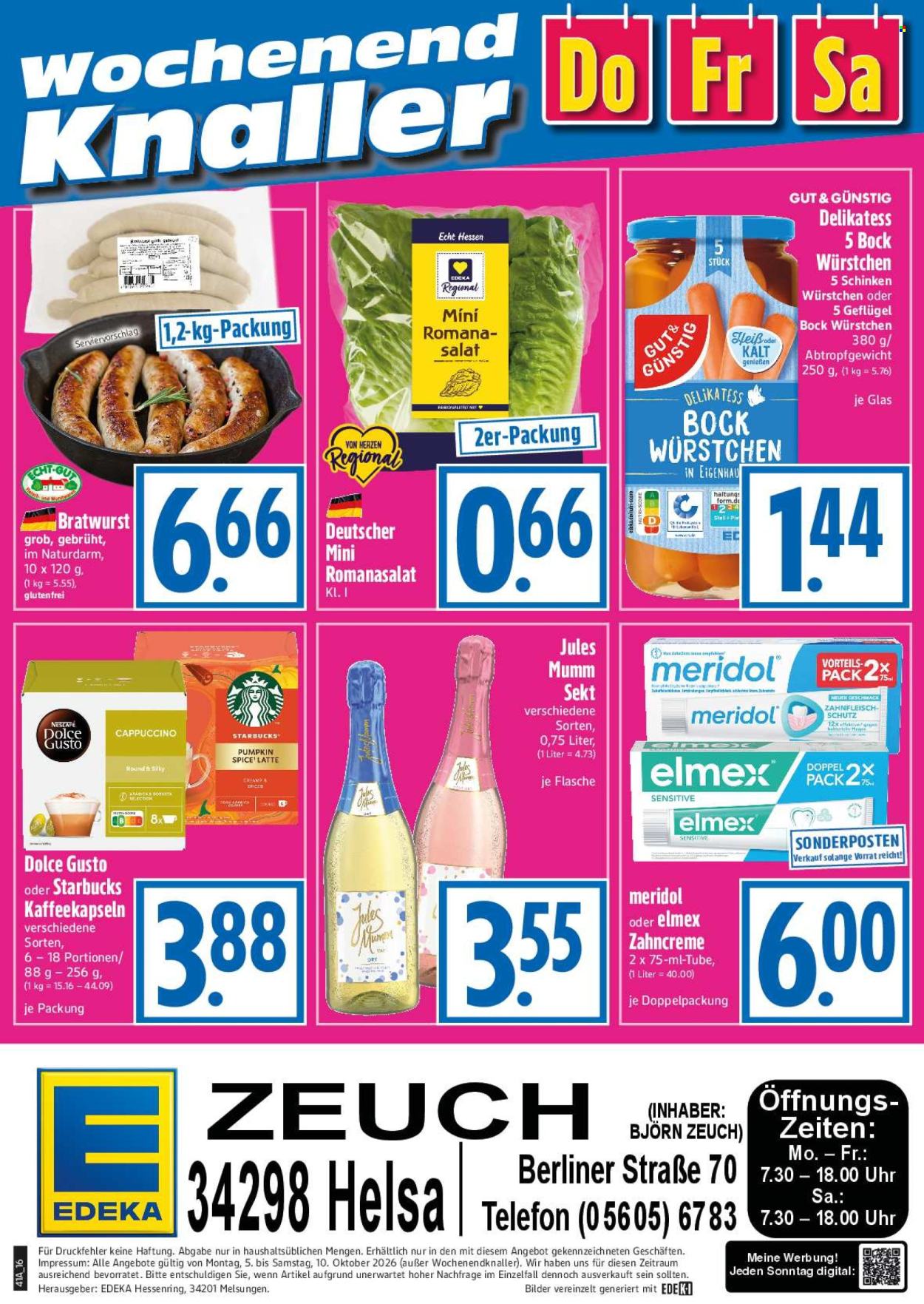 Edeka Prospekte  - 5.10.2026 - 10.10.2026. Seite 16